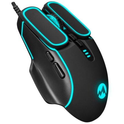 Everest X-Fora SM-G55 7200 DPI RGB Işıklı Gaming Mouse – Siyah